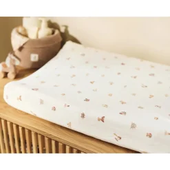 Aankleedkussenhoes jersey - Animal Friends - 50x70 cm