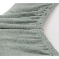 Aankleedkussenhoes spons - Sea Green/Ivory - 50x70 cm - 2 Stks