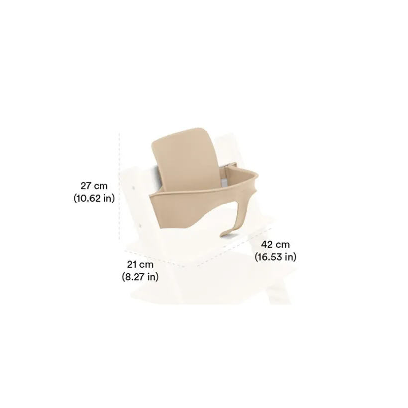 ACCESSOIRE CHAISE HAUTE BABY SEAT TRIPP TRAPP HEATHER MAUVE