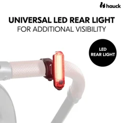 Achterlicht universeel LED voor kinderwagen