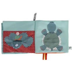 Activiteitenboek en stoffen speelgoed Sacha de schildpad