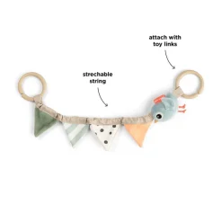 Activiteitenketting voor kinderwagen Celebration Multicolor