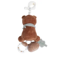 Activiteitenknuffel met klem - Ours Roi des Forêts