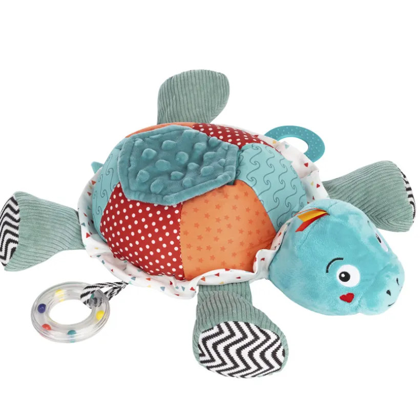 Activiteitenknuffel Sacha de schildpad
