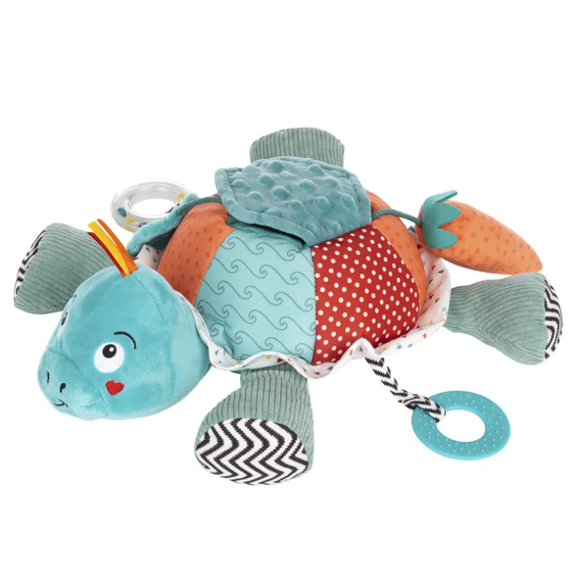 Activiteitenknuffel Sacha de schildpad
