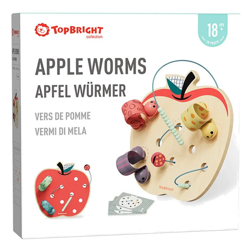 activiteitenspel Apple Worms 18M+