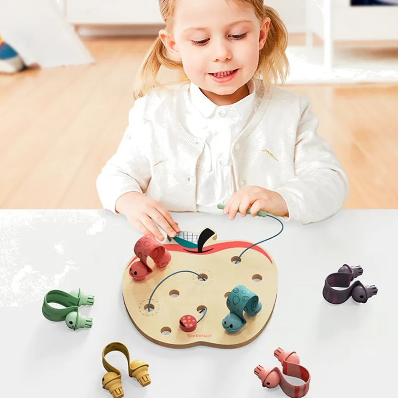 activiteitenspel Apple Worms 18M+