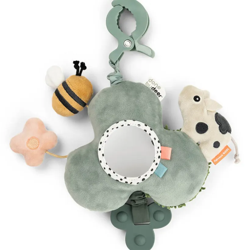 Activiteiten-spiegel met Clip Tiny Farm Groen