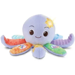 Activiteitsknuffel Lila Lumi Muzikale octopus NL