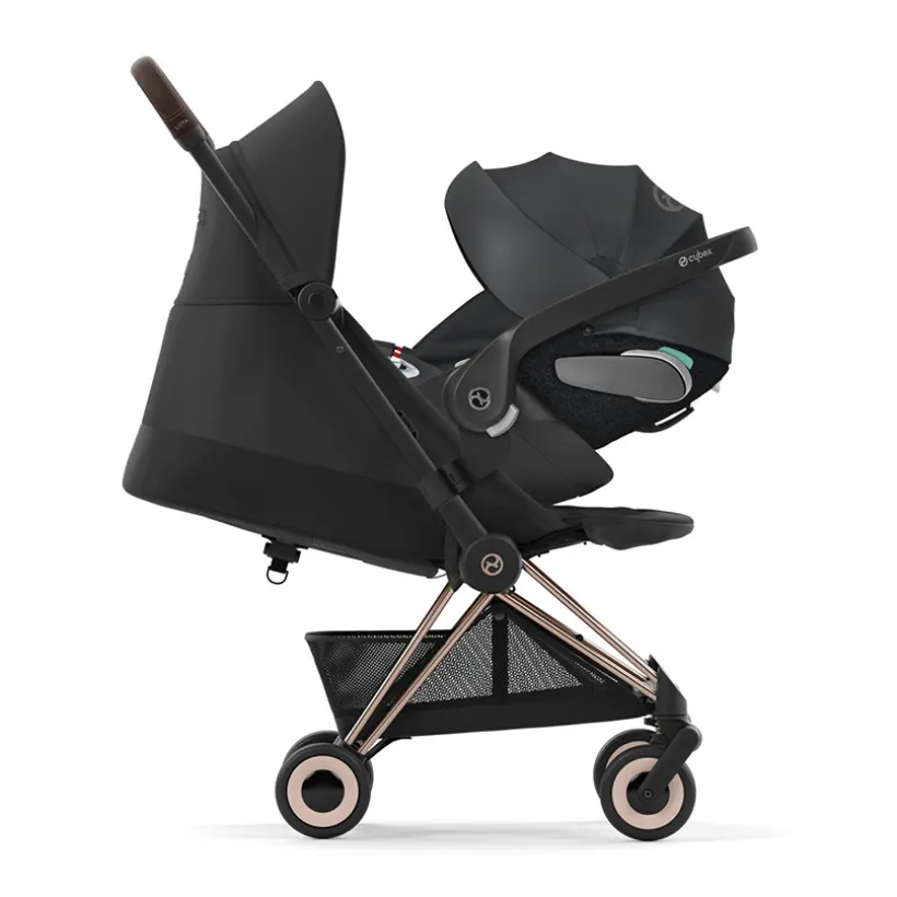 Adapterset voor CYBEX autostoel op Coya kinderwagenframe