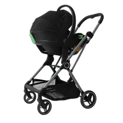 Adapter voor autostoel i-Prim voor kinderwagen Flora - zwart