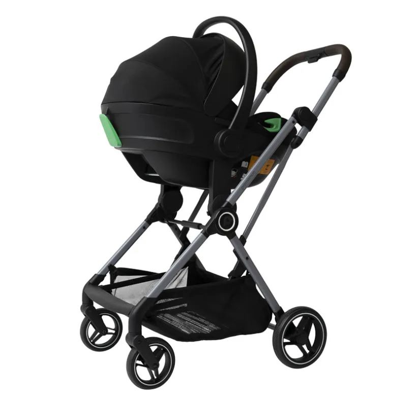 Adapter voor autostoel i-Prim voor kinderwagen Flora - zwart