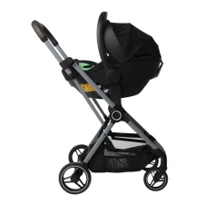 Adapter voor autostoel i-Prim voor kinderwagen Flora - zwart
