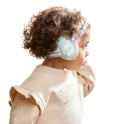 Anti-geluid koptelefoon voor baby - groen