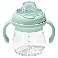 Anti-lek beker met flexibele tuit silicone 150ml Opal