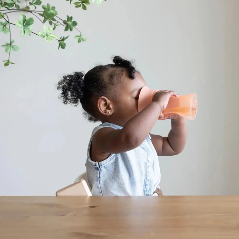 360° anti-lekbeker 250ML Peachy