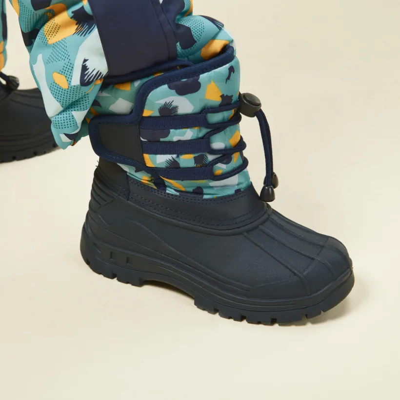 Après-ski velcro grafische print jongens
