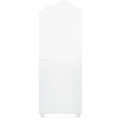 Armoire 1 porte Nuage - Blanc laqué