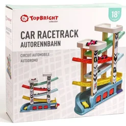 Autobaan Racetrack Slider Hout/Plastique 18m+