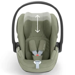 Autostoel 0+ Cloud T I-Size stof Plus Sage Green