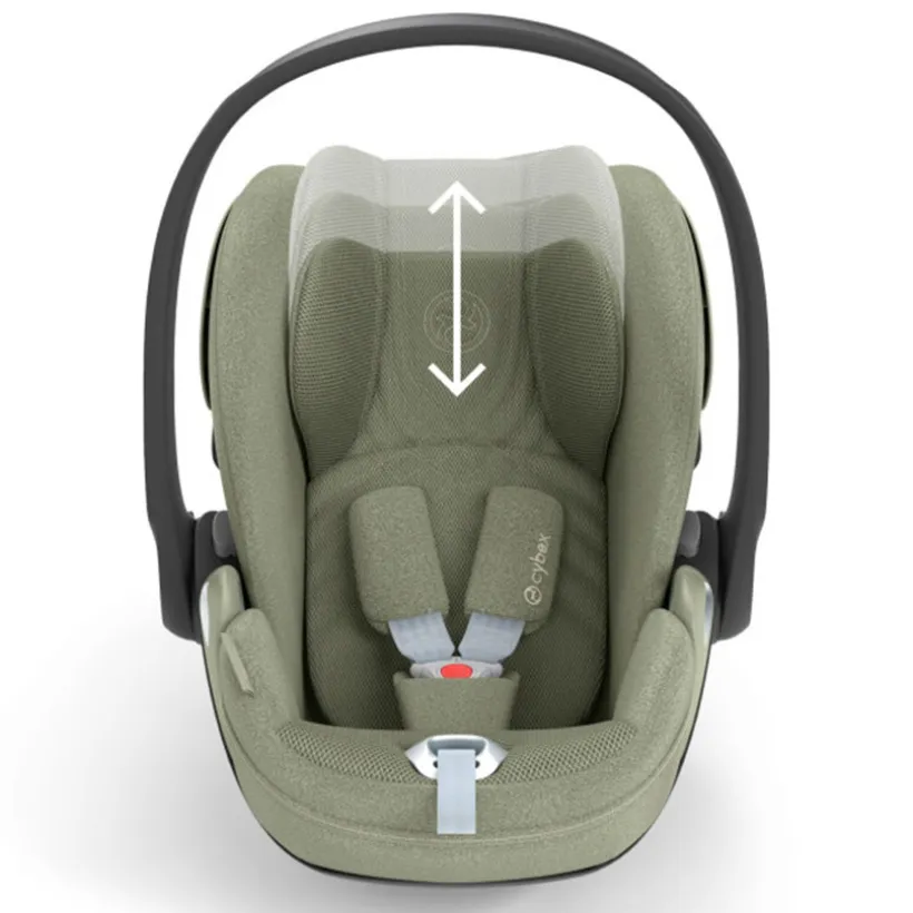 Autostoel 0+ Cloud T I-Size stof Plus Sage Green