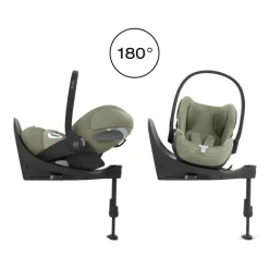 Autostoel 0+ Cloud T I-Size stof Plus Sage Green