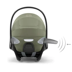 Autostoel 0+ Cloud T I-Size stof Plus Sage Green