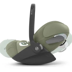 Autostoel 0+ Cloud T I-Size stof Plus Sage Green