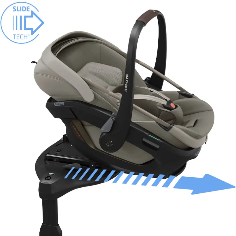 Autostoel Coral Slide Pro i-Size Sapphire Sand