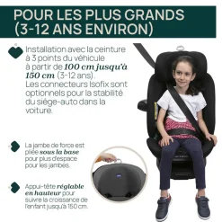Autostoel EverOne i-Size 40-150cm Grey/Black
