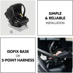 Autostoel I-Size Baby Drive N Care Black