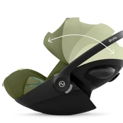 Autostoel I-Size Cloud G3 Stof Plus Moss Green Khaki