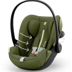 Autostoel I-Size Cloud G3 Stof Plus Moss Green Khaki