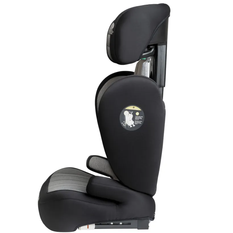 Autostoel i-Size Isofix 100-150 cm zwart/grijs
