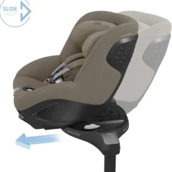 Autostoel i-Size Mica 360 Pro 40-105cm Authentic Truffle