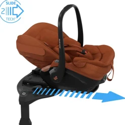 Autostoel i-Size Pebble Slide Pro Copper Terra