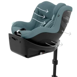 Autostoel I-Size Sirona G3 Plus 61-105cm Blue-Light Blue