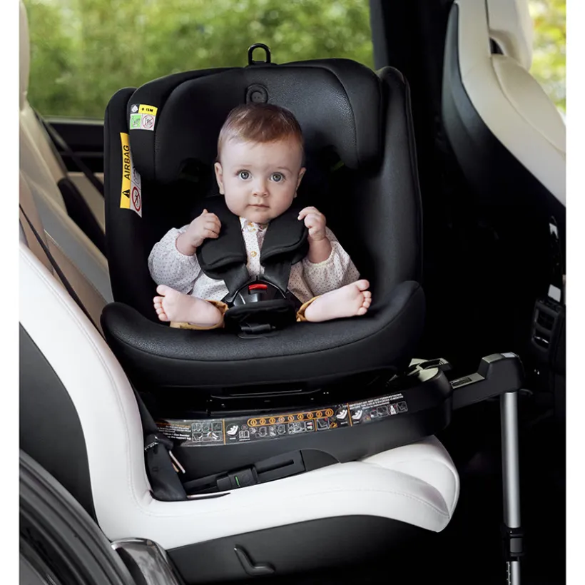 Autostoel P4One i-Size Isofix groep 0+/1/2/3 zwart
