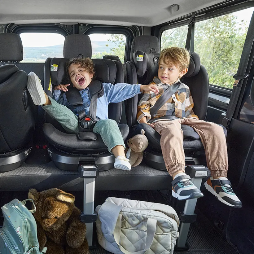 Autostoel P4One i-Size Isofix groep 0+/1/2/3 zwart