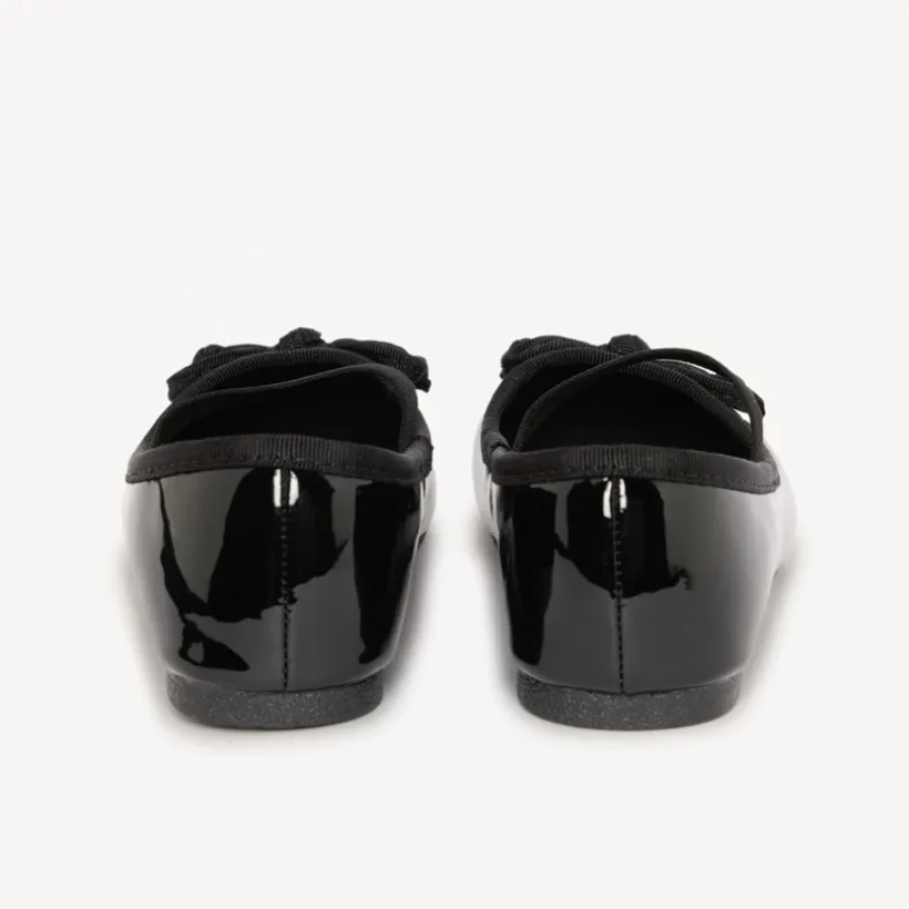 Babies lakleren schoenen met elastisch bandje en strikje meisjes
