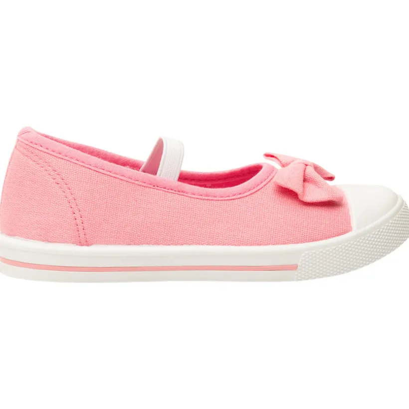 Babies roze van stof met strik en elastische band voor meisjesbaby
