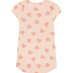 Babydoll in jersey met hartjes meisjes