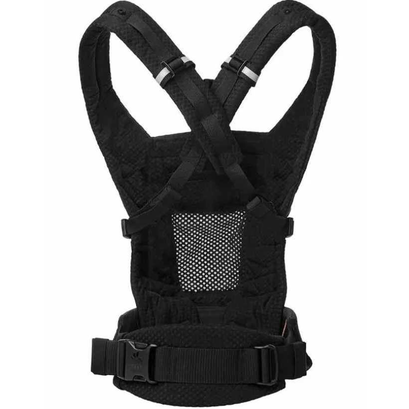 Babydrager Adapt Softflex buik/rug/heupdrager Onyx Zwart