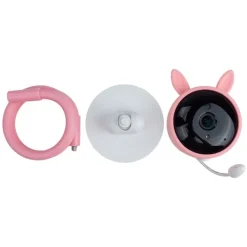 Babyfoon video Konijn Roze