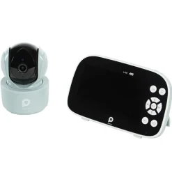 Babyfoon video Ojo met draaibare camera in groen