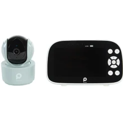 Babyfoon video Ojo met draaibare camera in groen