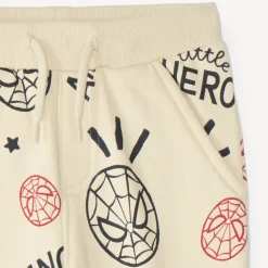 Baby jogger pants with Spider-Man Marvel pattern