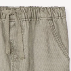 Babyjoggingbroek met uniforme stof en zakken jongens