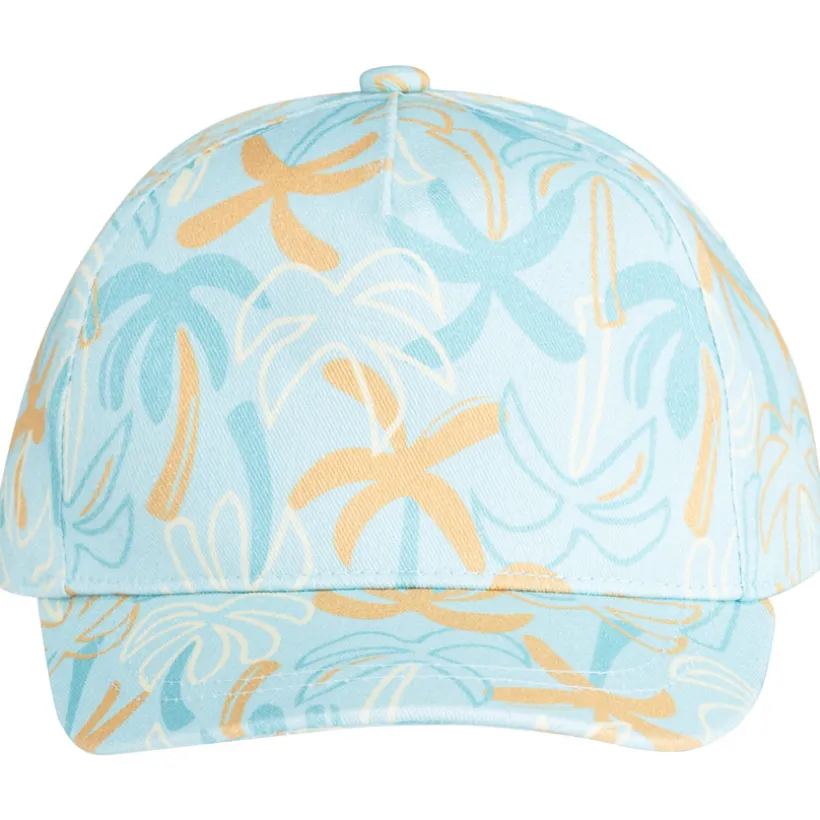 Babyjongen pet met palmenprint