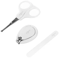 Baby Manicureset Deluxe Schaar + Nagelknipper + Nagelvijl